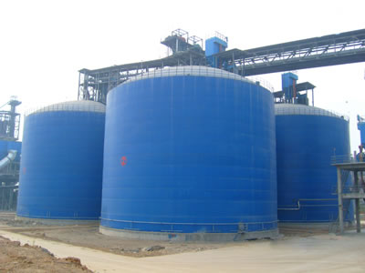 庄河水泥钢板库改造