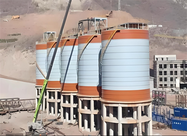 庄河高架钢板仓