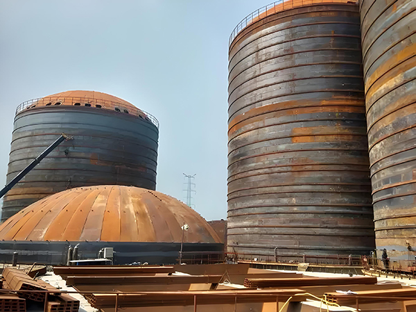 庄河焦粉钢板仓